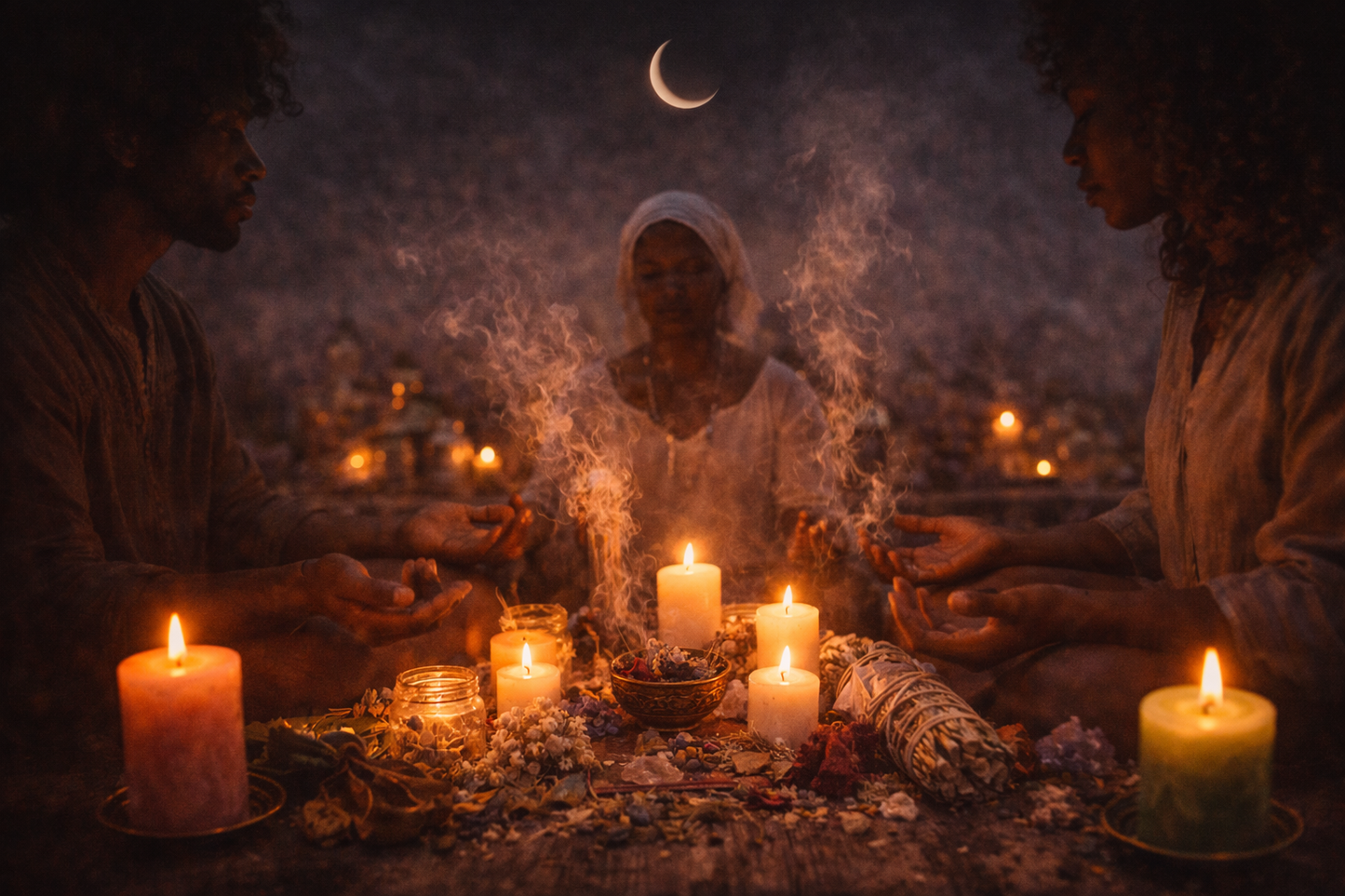 New Moon Group Clearing