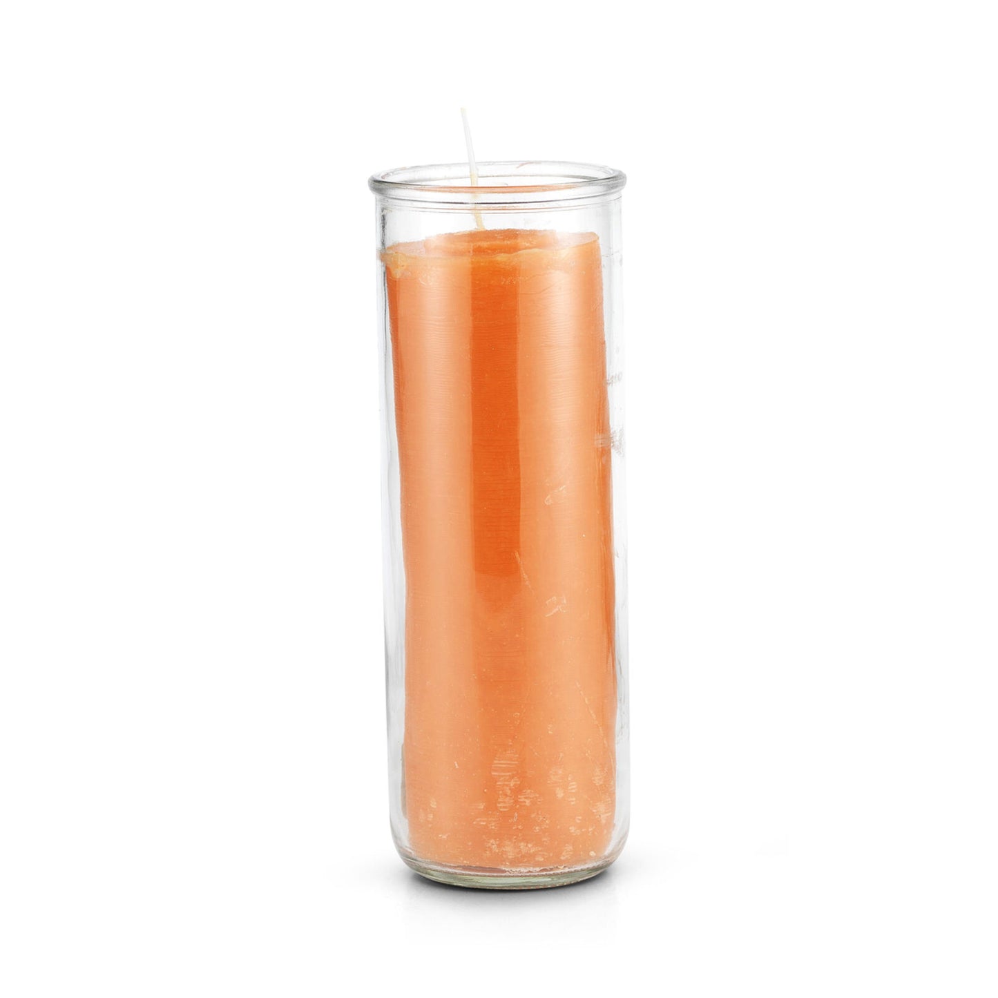 7 Day Pull Out Candle Orange