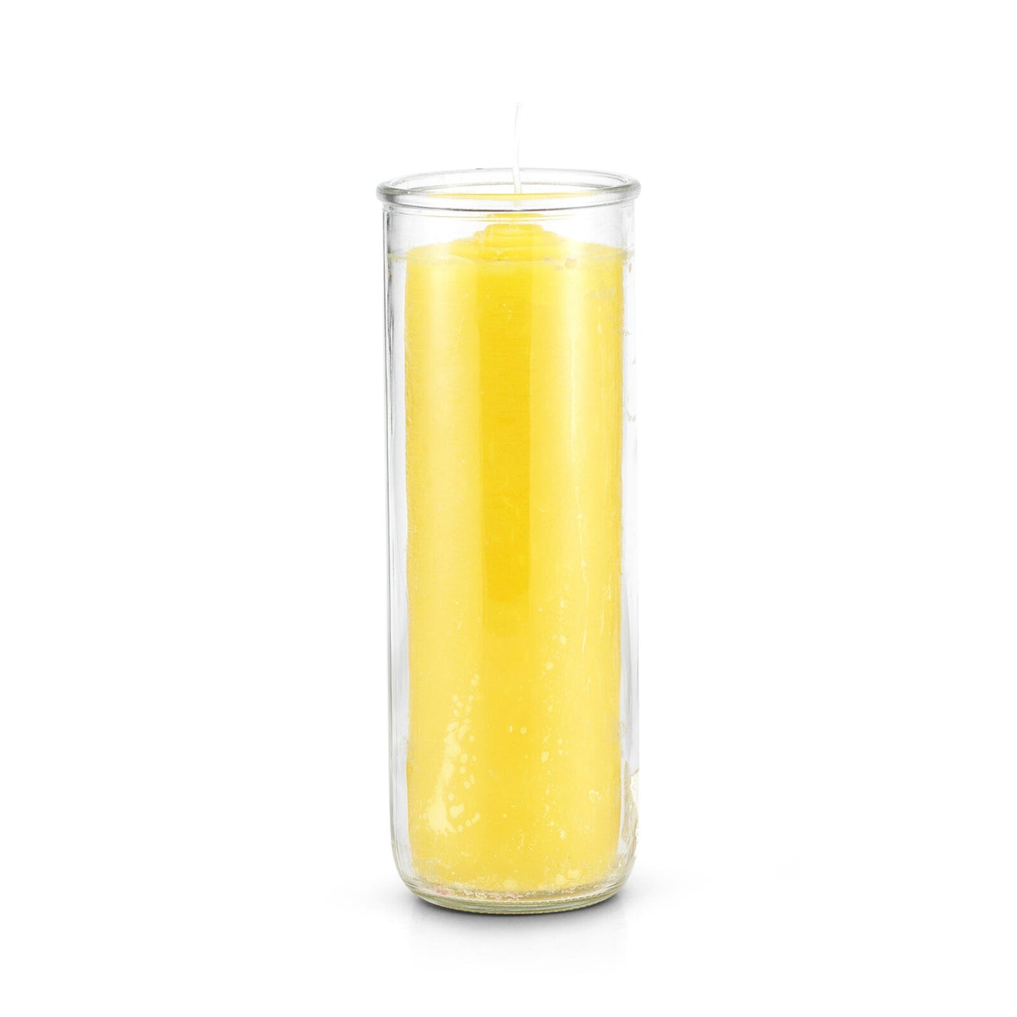 7 Day Pull Out Candle Yellow