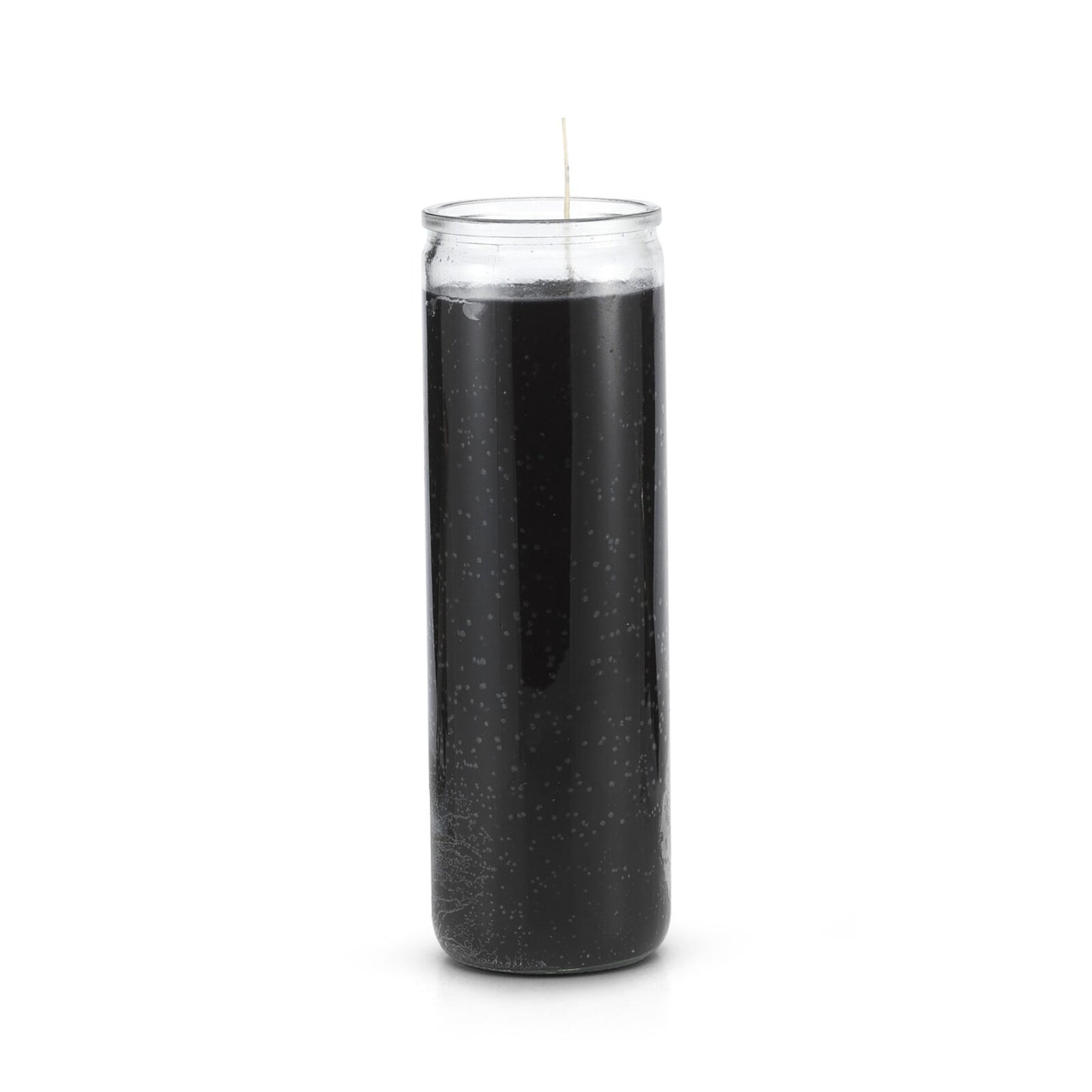 7 Day Plain Candle Black