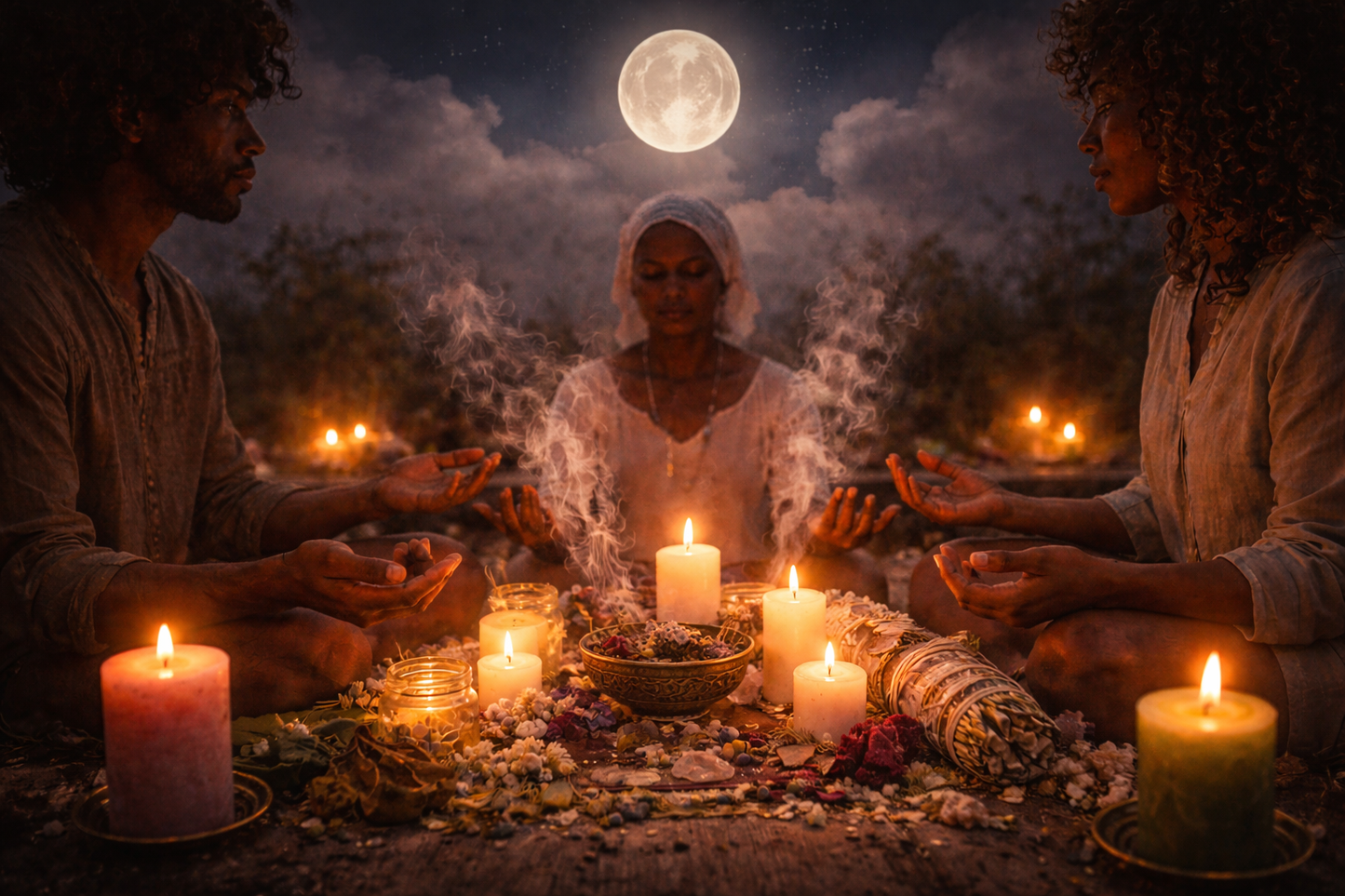 Full Moon Group Clearing