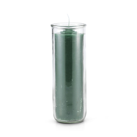 7 Day Pull Out Candle Green