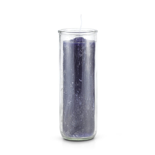 7 Day Pull Out Candle Purple