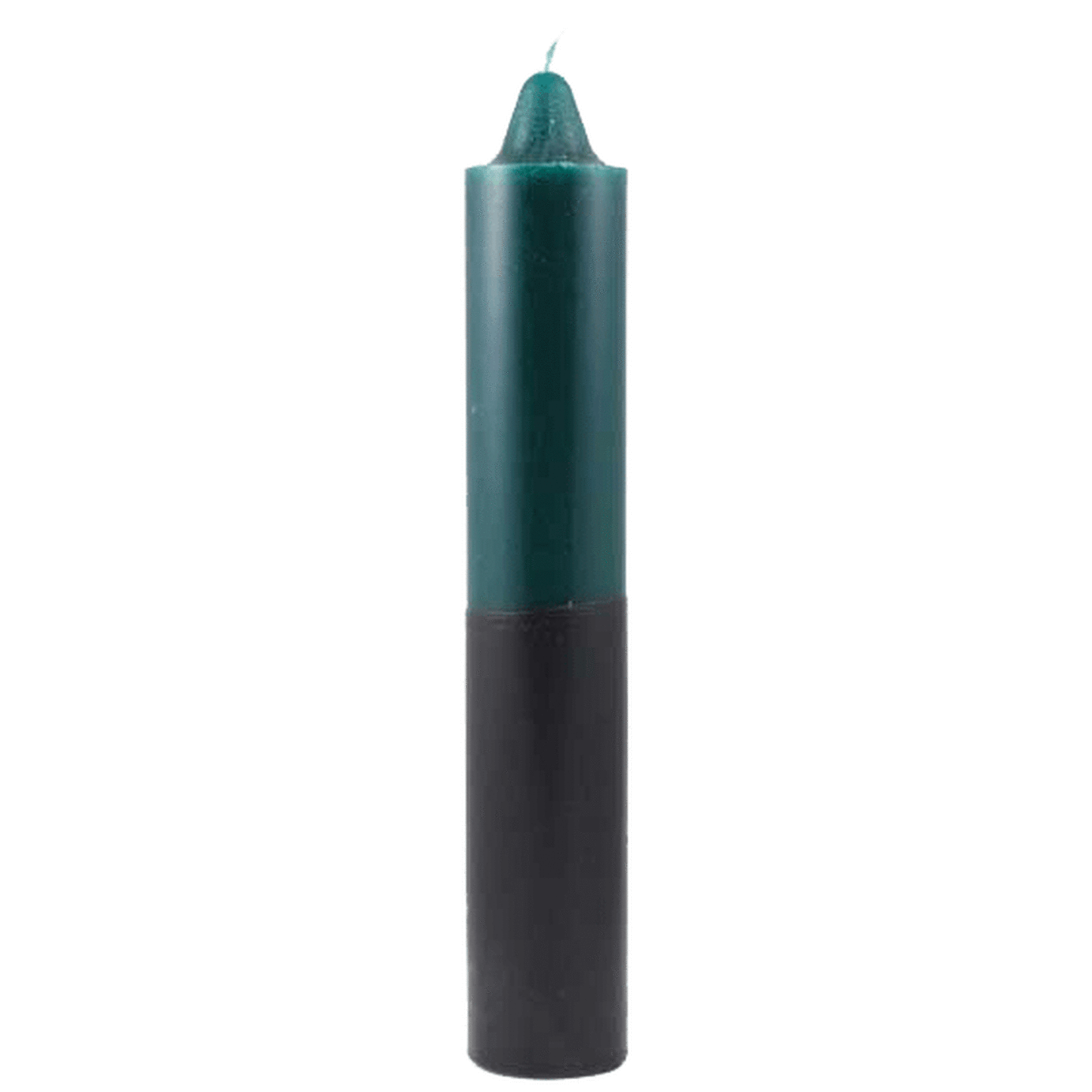 Double Action Jumbo Candle Green/Black