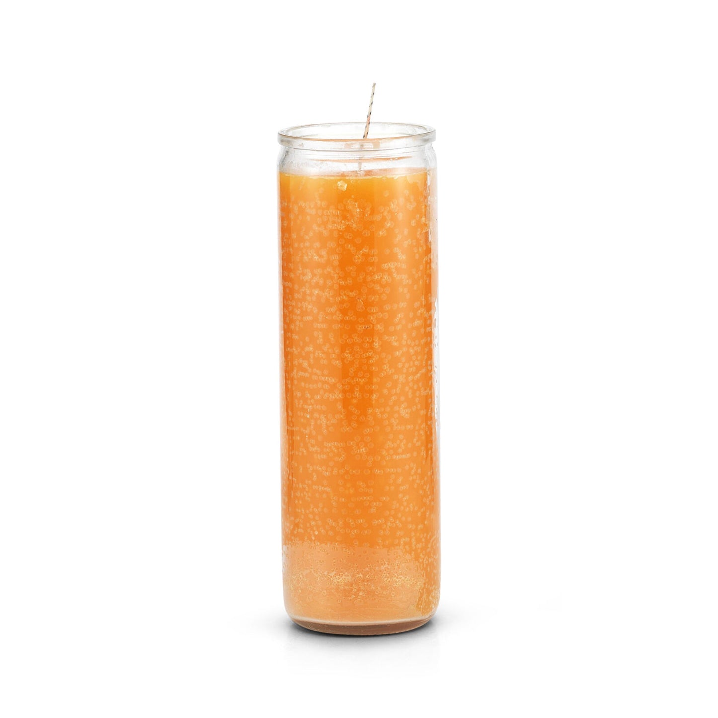 7 Day Plain Candle Orange