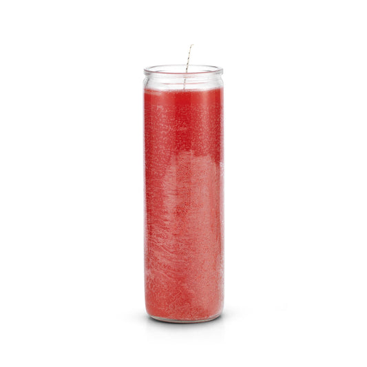 7 Day Plain Candle Red